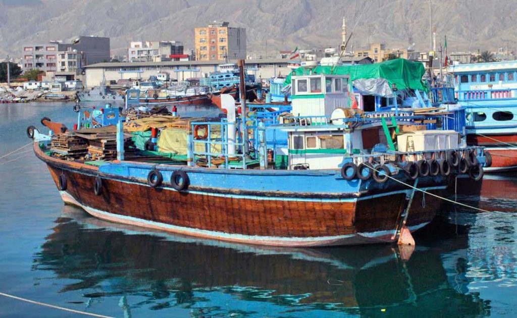 حمل ته لنجی از دبی به بوشهر